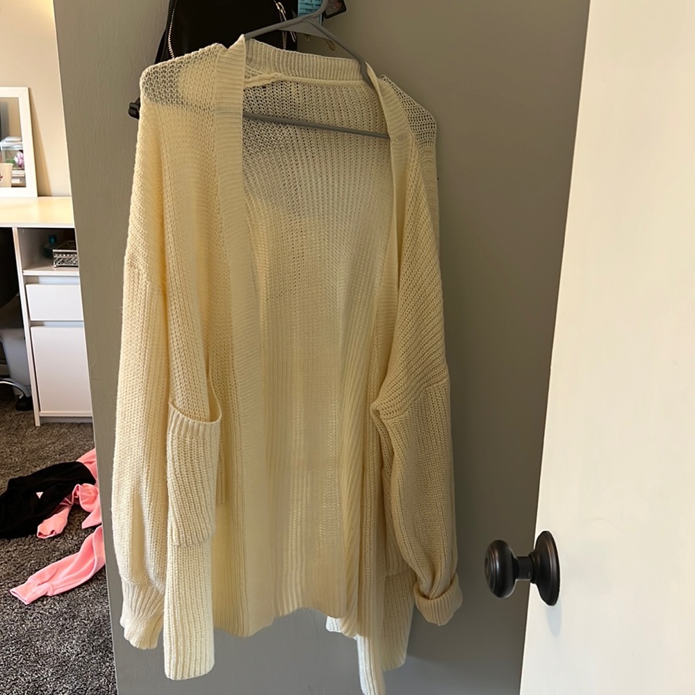 Off white cardigan